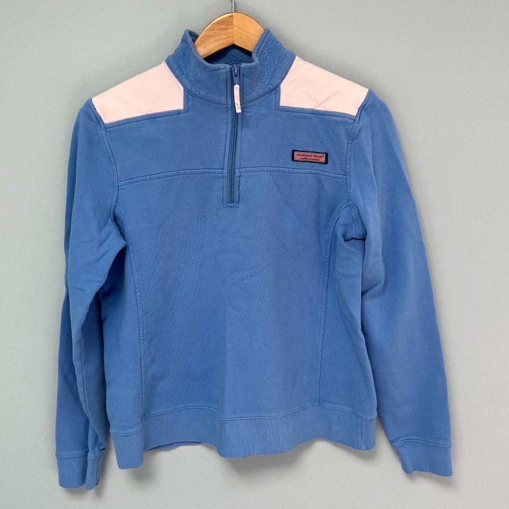 Vineyard Vines Classic Oxford Shep Shirt Size Medium Blue Pale Pink